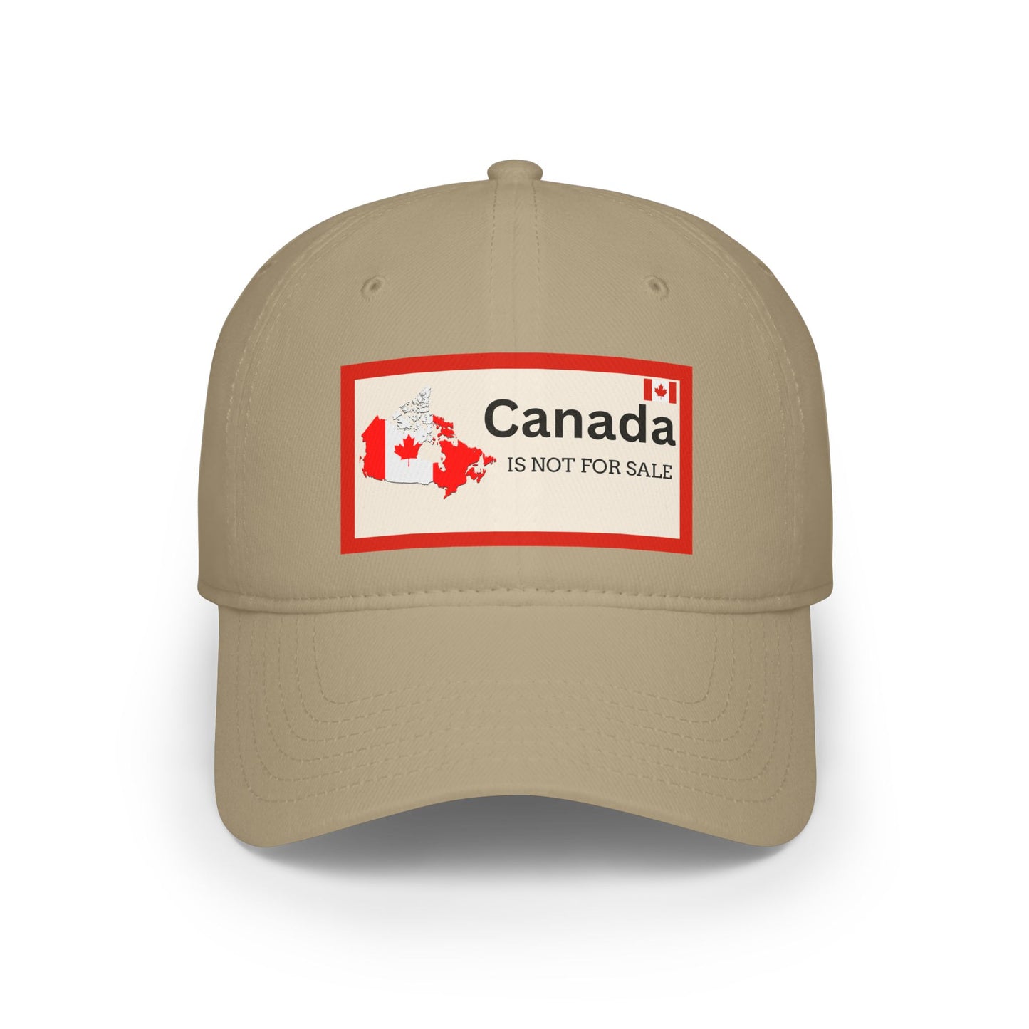 Canada Is Not For Sale Low Profile Baseball Cap