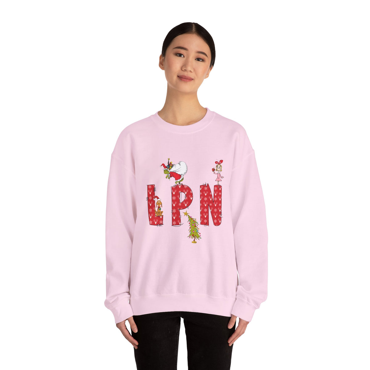 LPN Grinch Unisex Heavy Blend™ Crewneck Sweatshirt