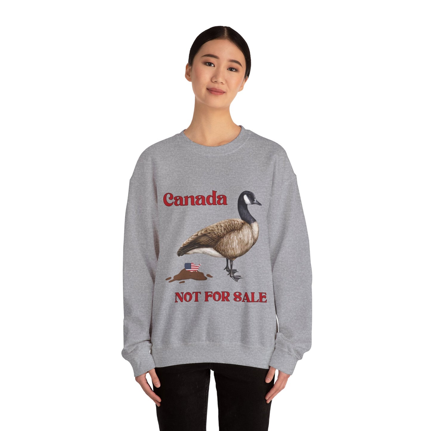 Canada Not For Sale Crewneck Sweatshirt
