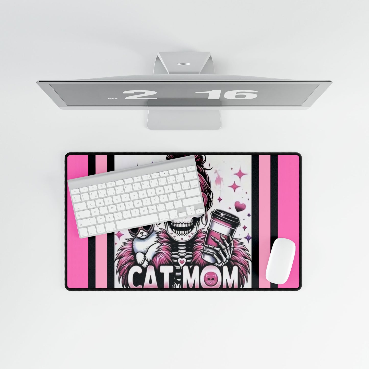 Cat Mom Desk Mat