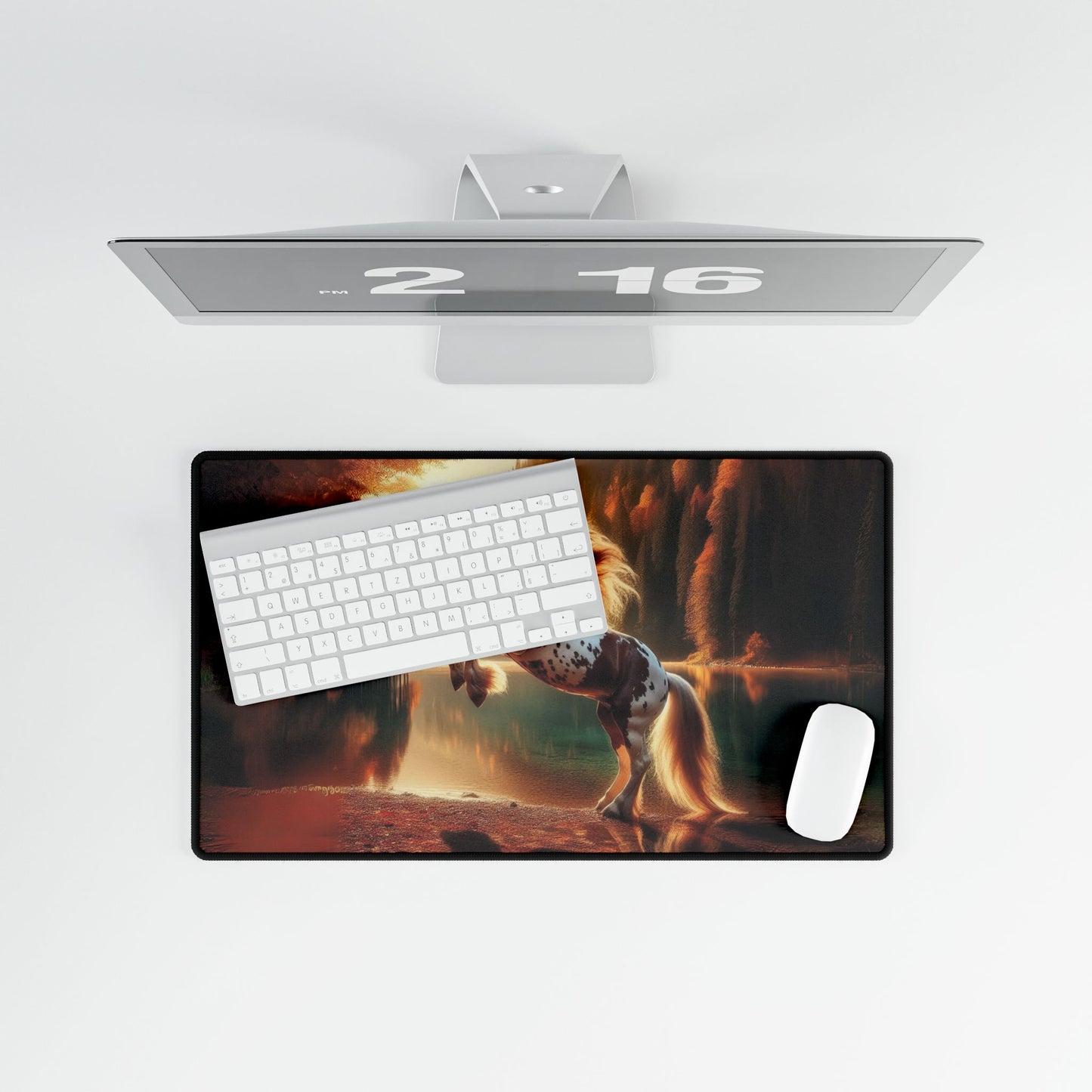 Wild Horses Desk Mat