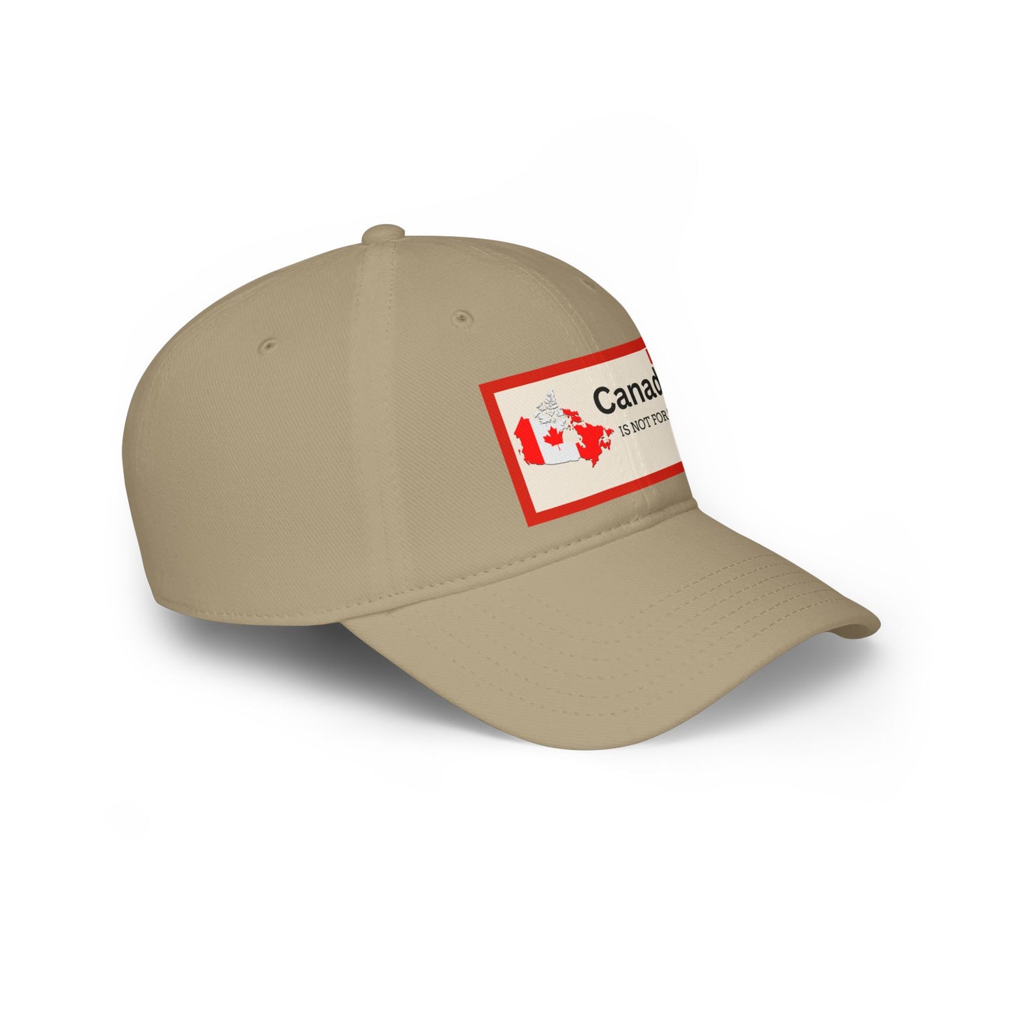 Canada Is Not For Sale Low Profile Baseball Cap