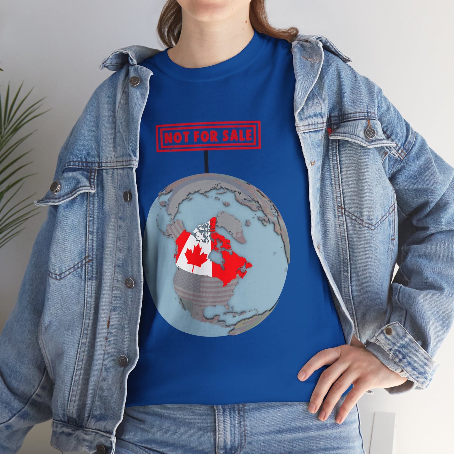 World Canada Not For Sale Shirt