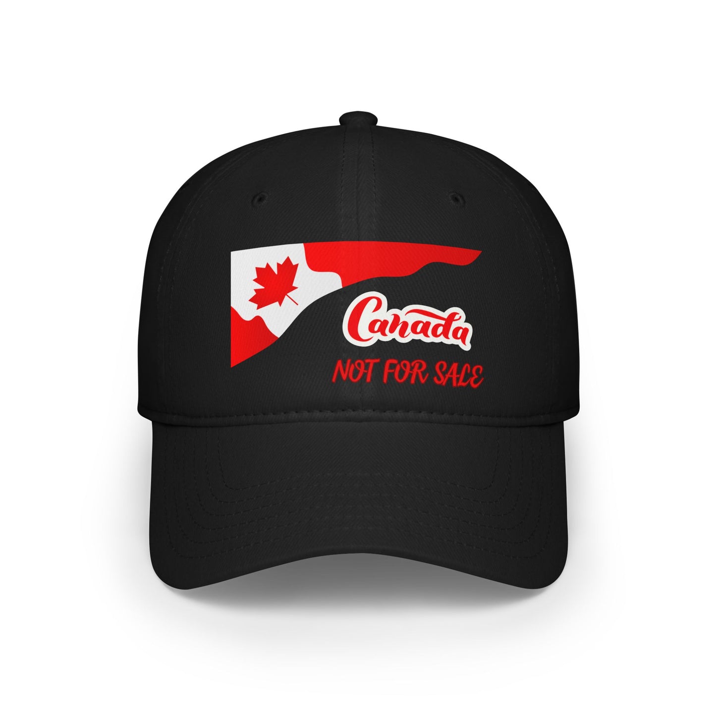 Canada Flag Not For Sale Low Profile Baseball Cap