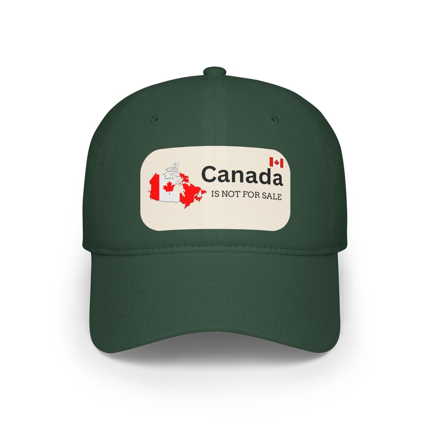 Canada Is Not For Sale Low Profile Baseball Cap