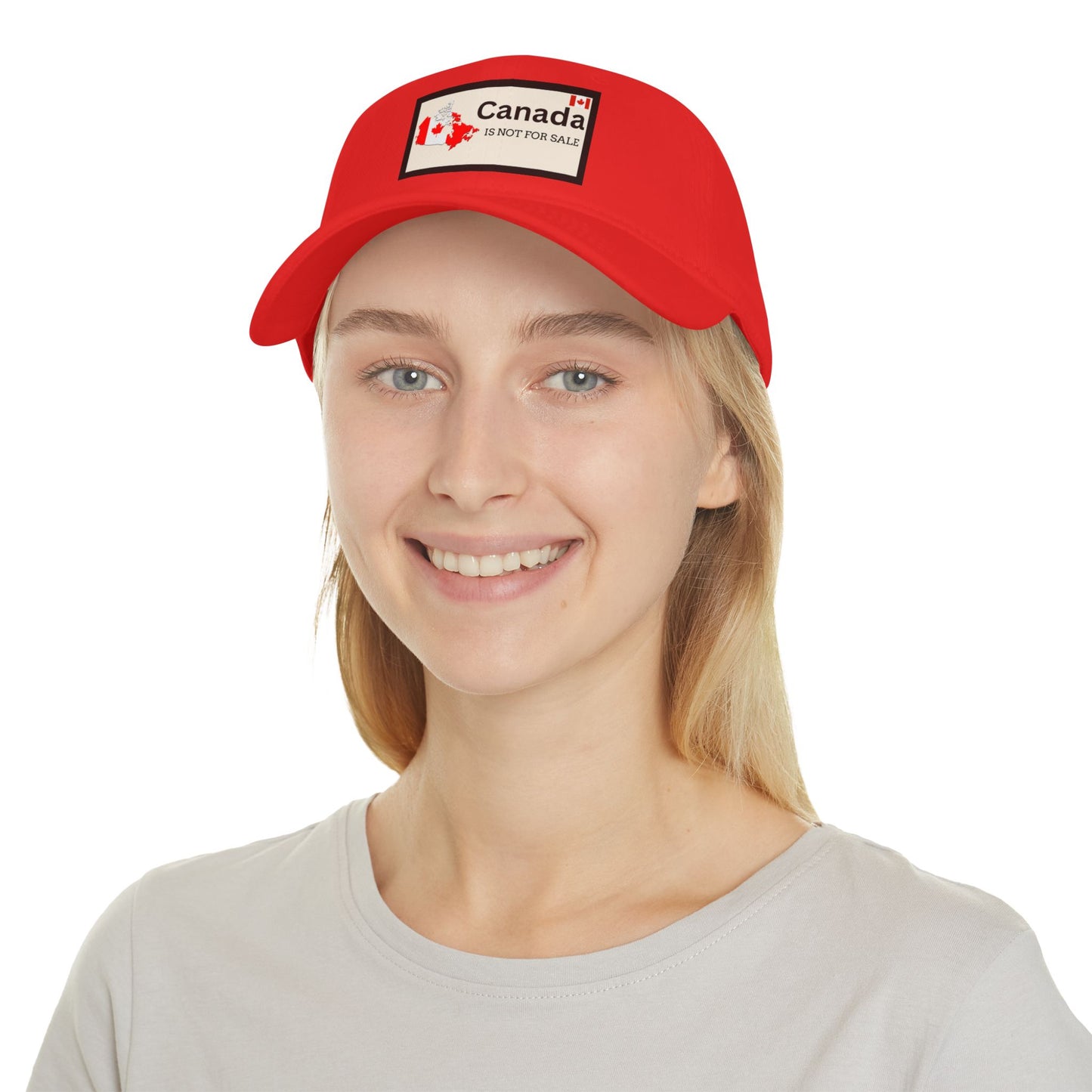 Canada Is Not For Sale Low Profile Baseball Cap