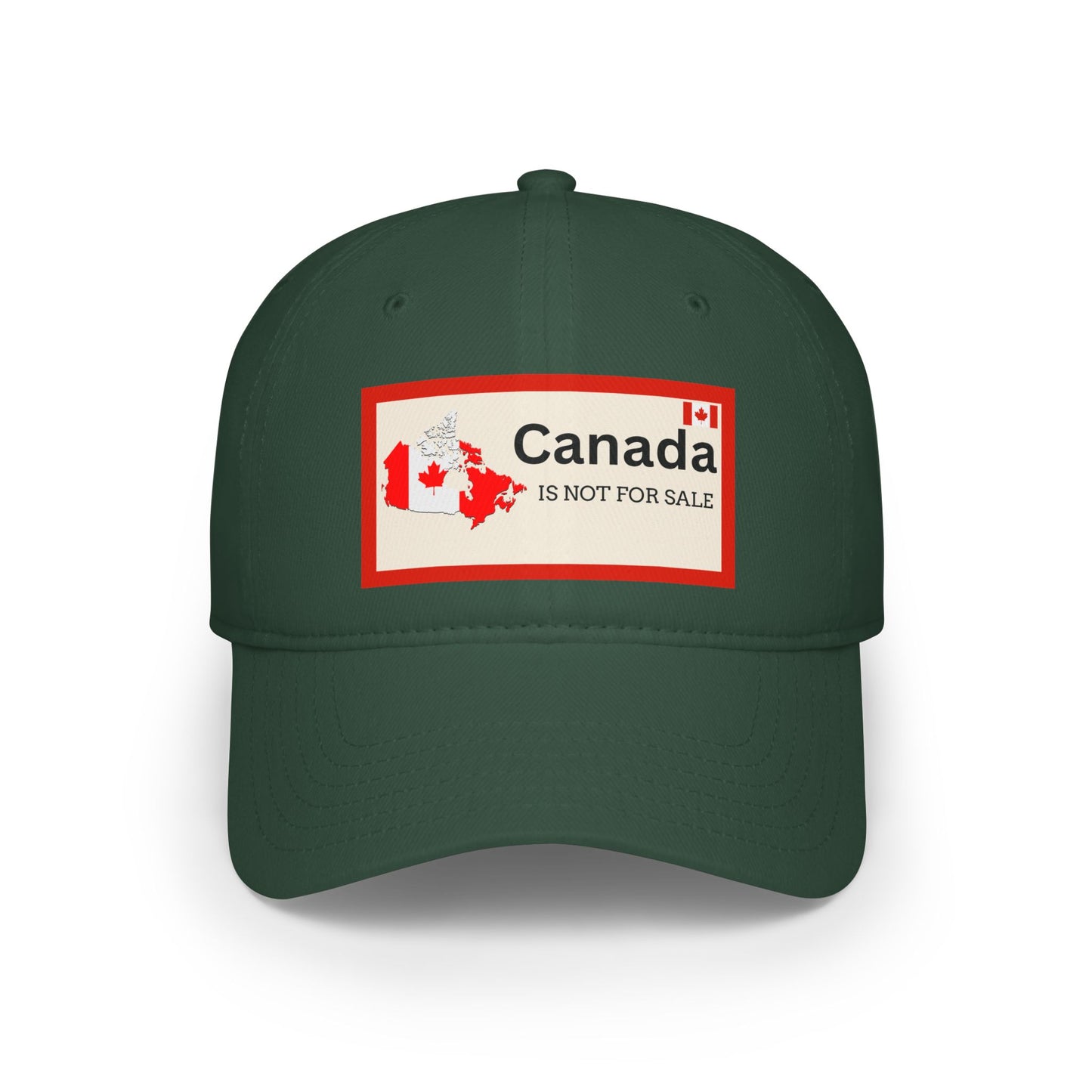 Canada Is Not For Sale Low Profile Baseball Cap