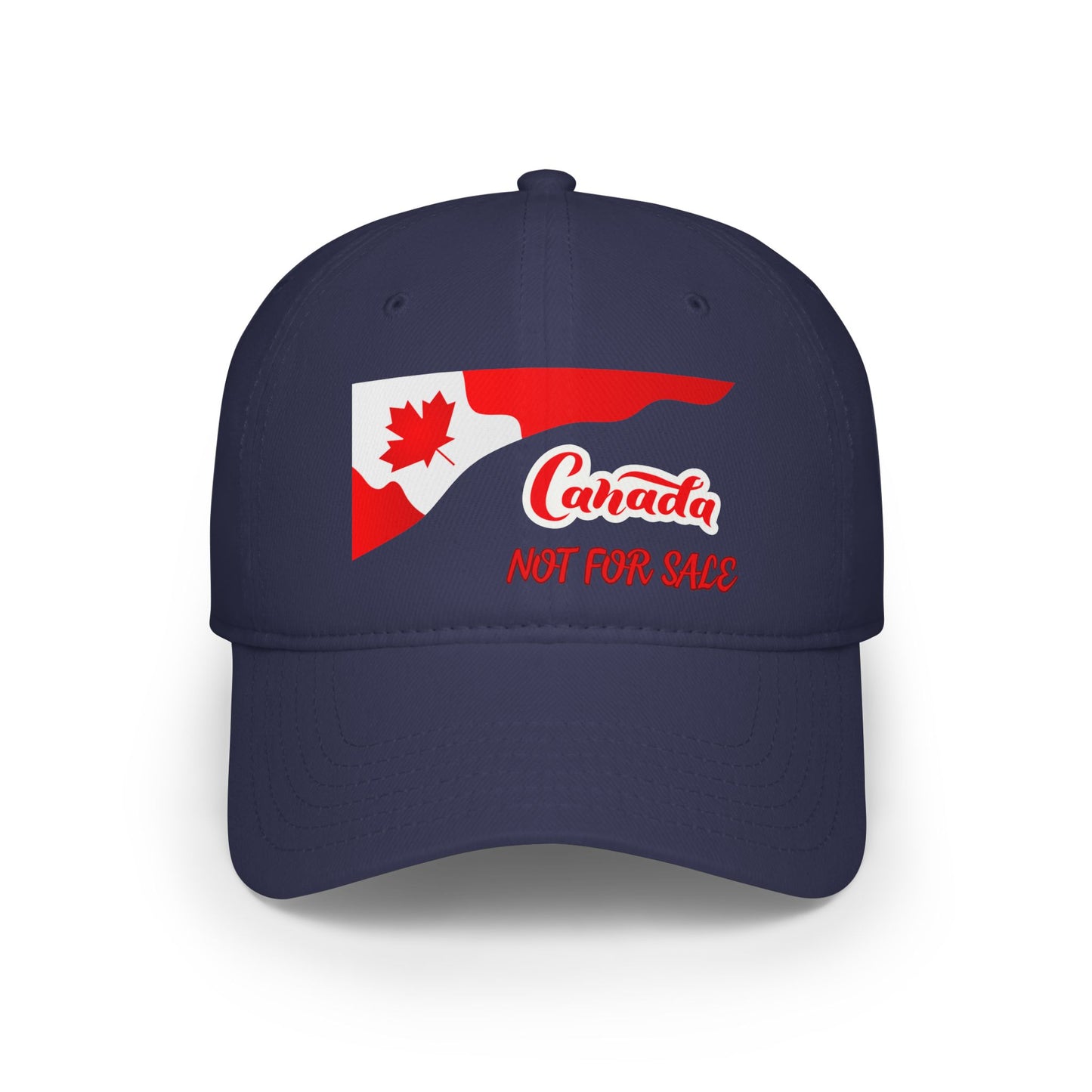 Canada Flag Not For Sale Low Profile Baseball Cap