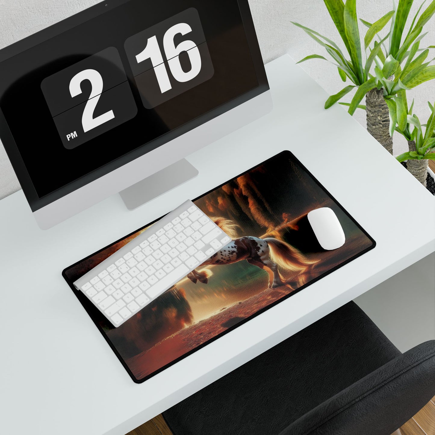Wild Horses Desk Mat
