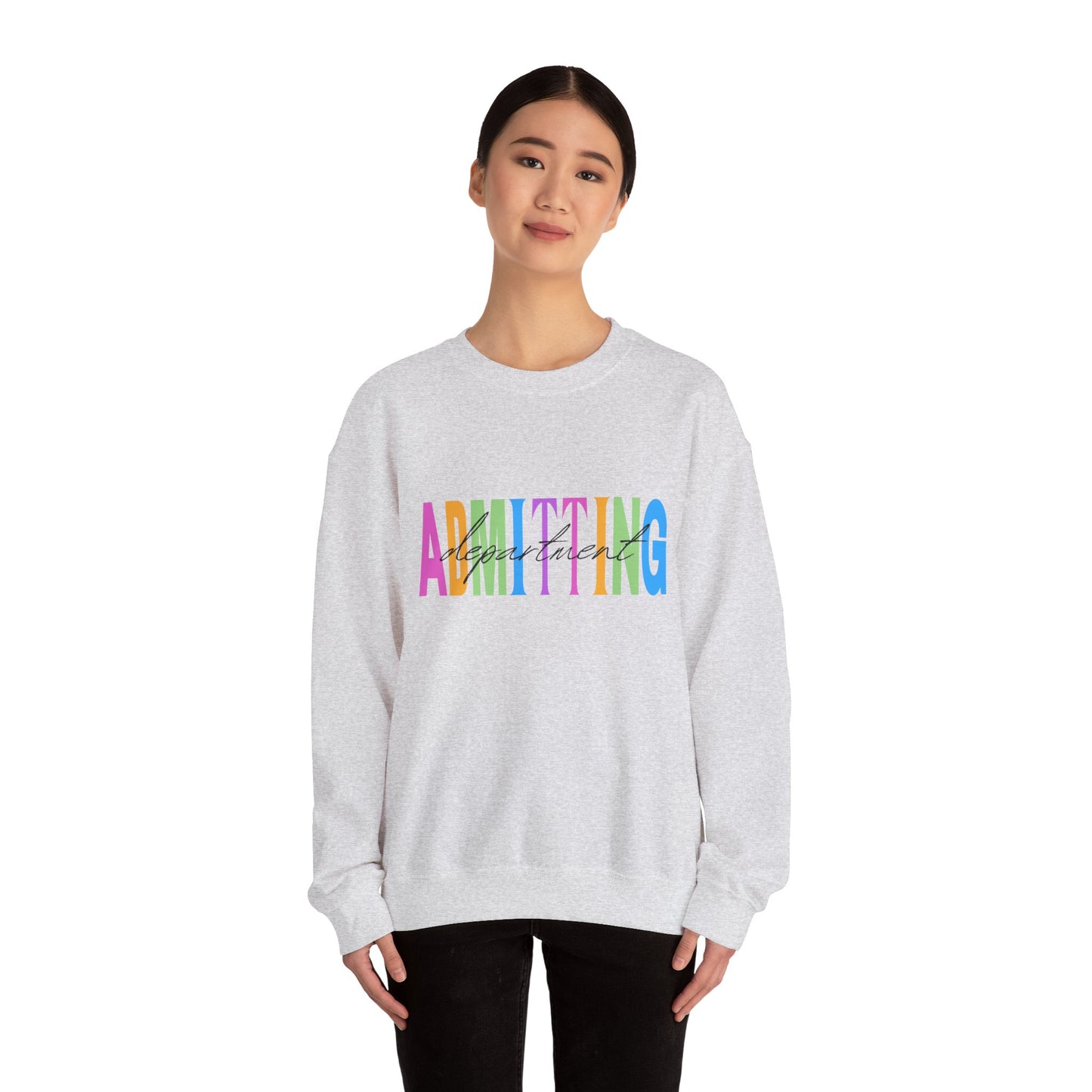 Admitting Department Unisex Heavy Blend™ Crewneck Sweatshirt