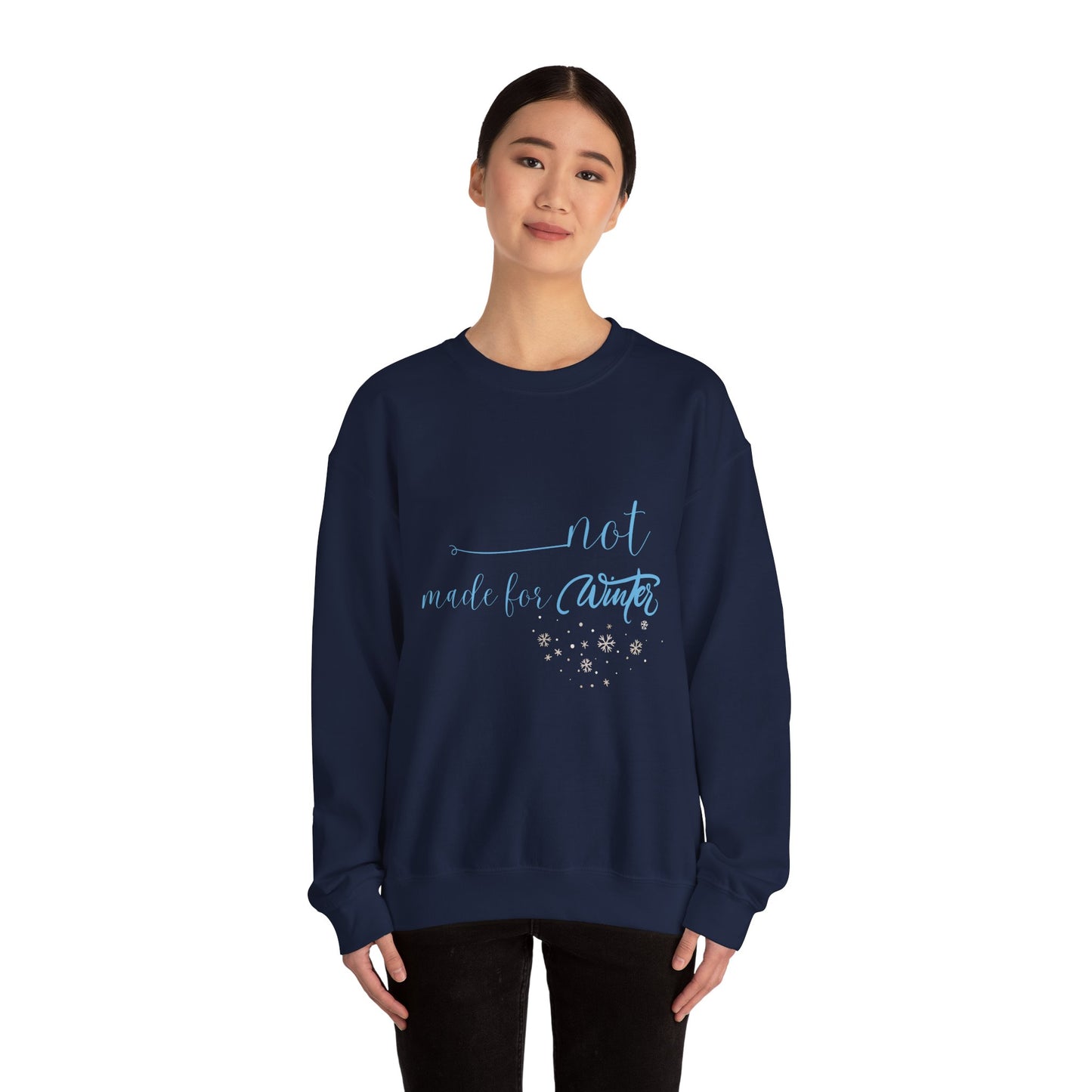 Not Made For Winter Unisex Heavy Blend™ Crewneck Sweatshirt