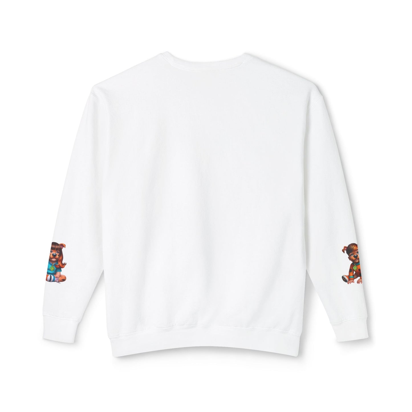 Mama Scooby Doo Unisex Lightweight Crewneck Sweatshirt