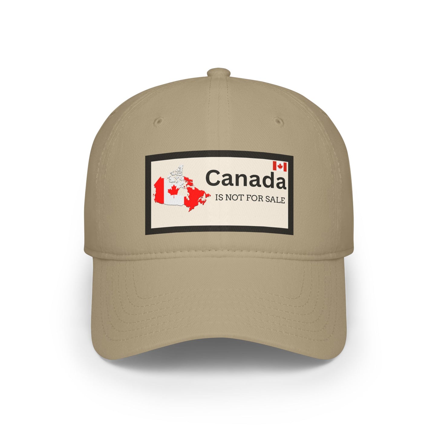 Canada Is Not For Sale Low Profile Baseball Cap