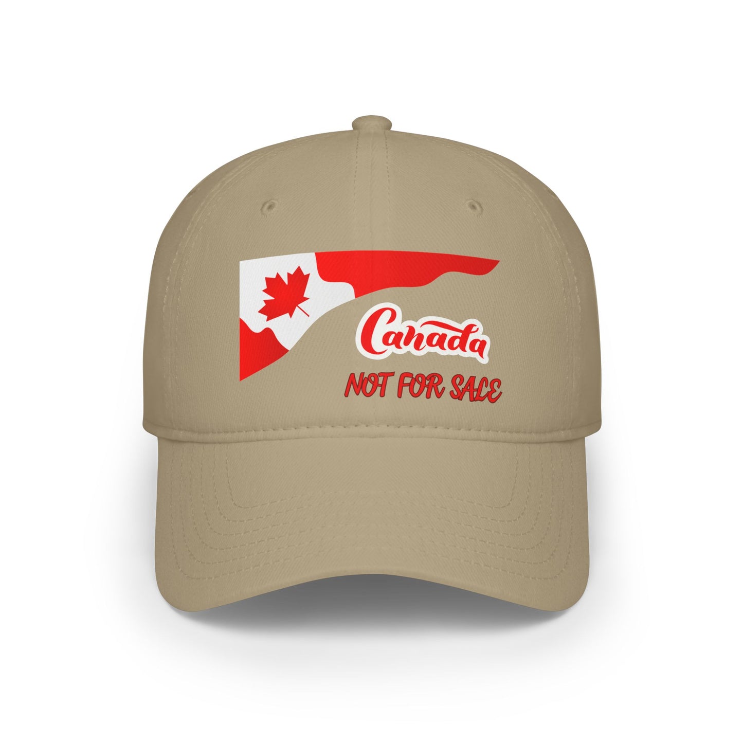 Canada Flag Not For Sale Low Profile Baseball Cap