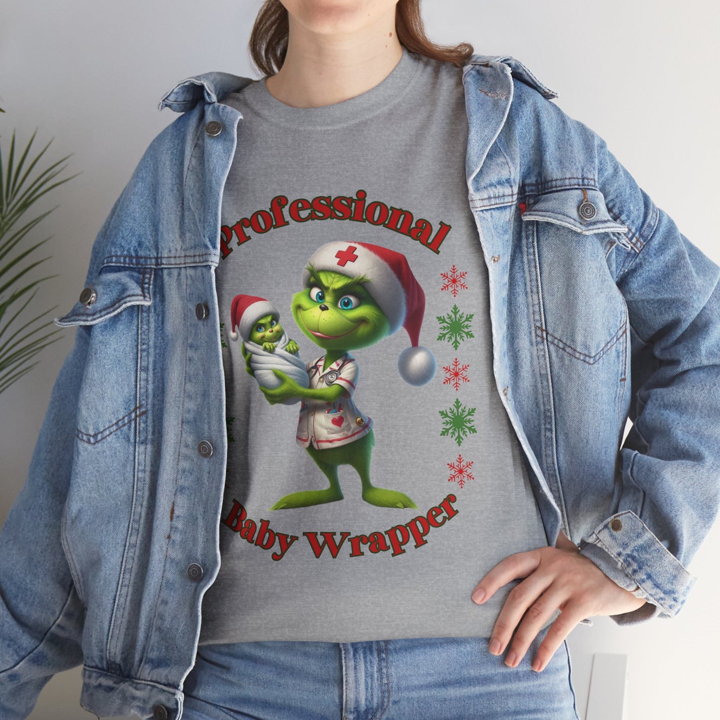 Professional Baby Wrapper Labour and Delivery Unisex Heavy Cotton Tee