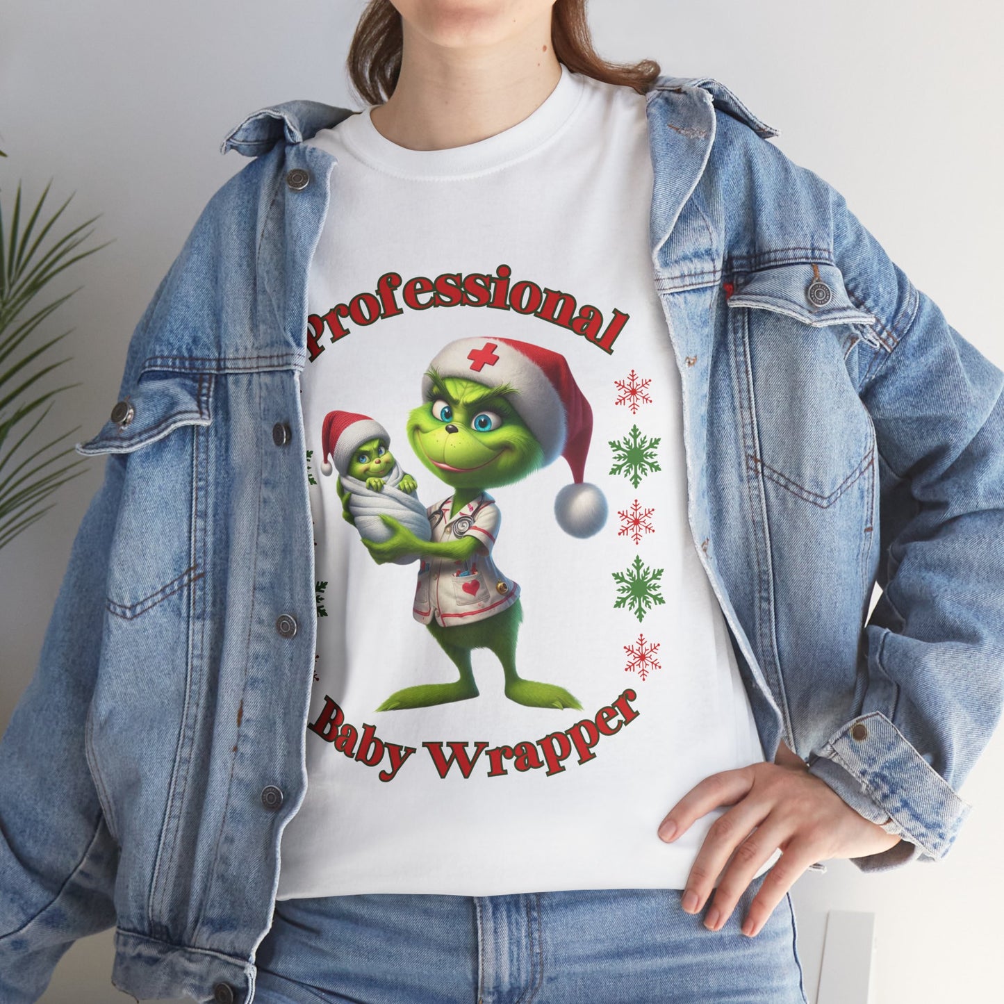 Professional Baby Wrapper Labour and Delivery Unisex Heavy Cotton Tee