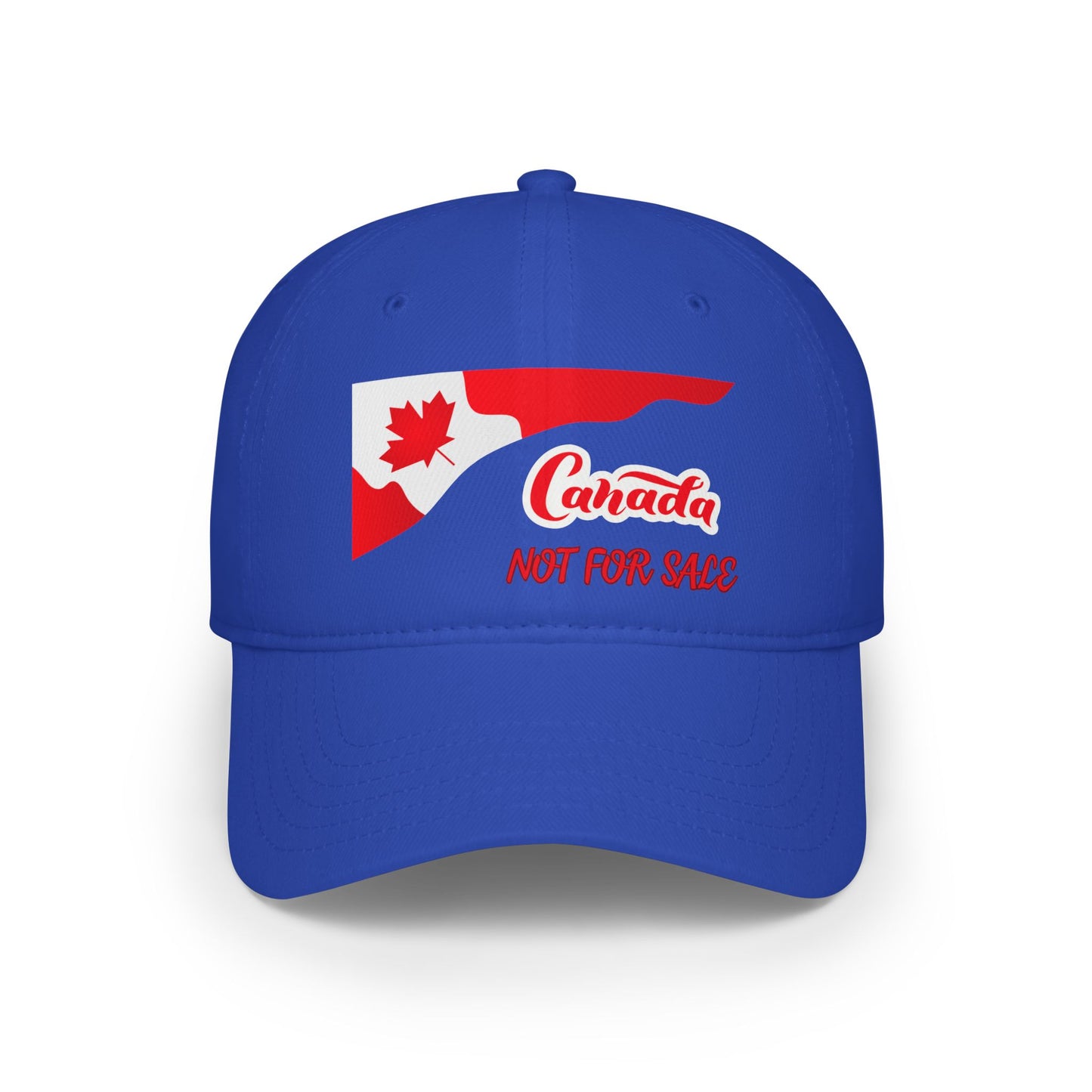 Canada Flag Not For Sale Low Profile Baseball Cap