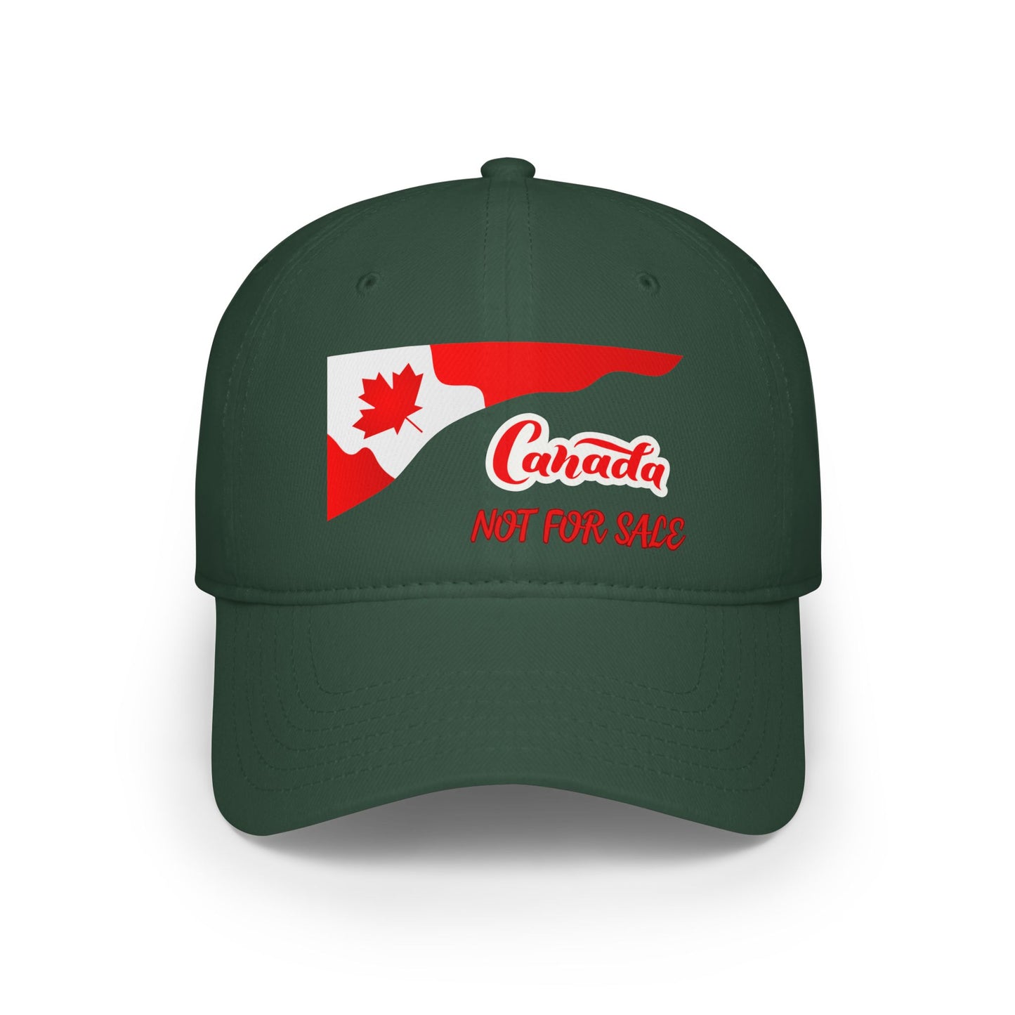 Canada Flag Not For Sale Low Profile Baseball Cap
