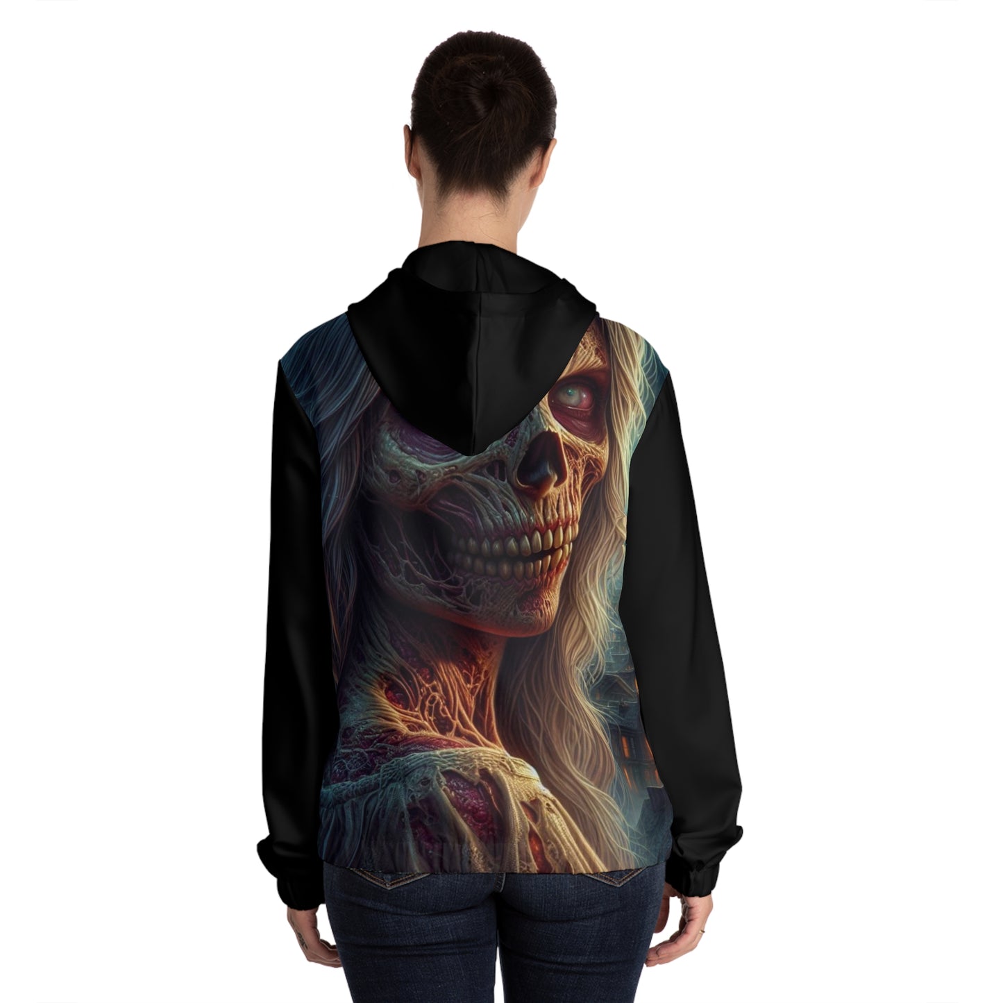 Morticia Women’s Full-Zip Hoodie