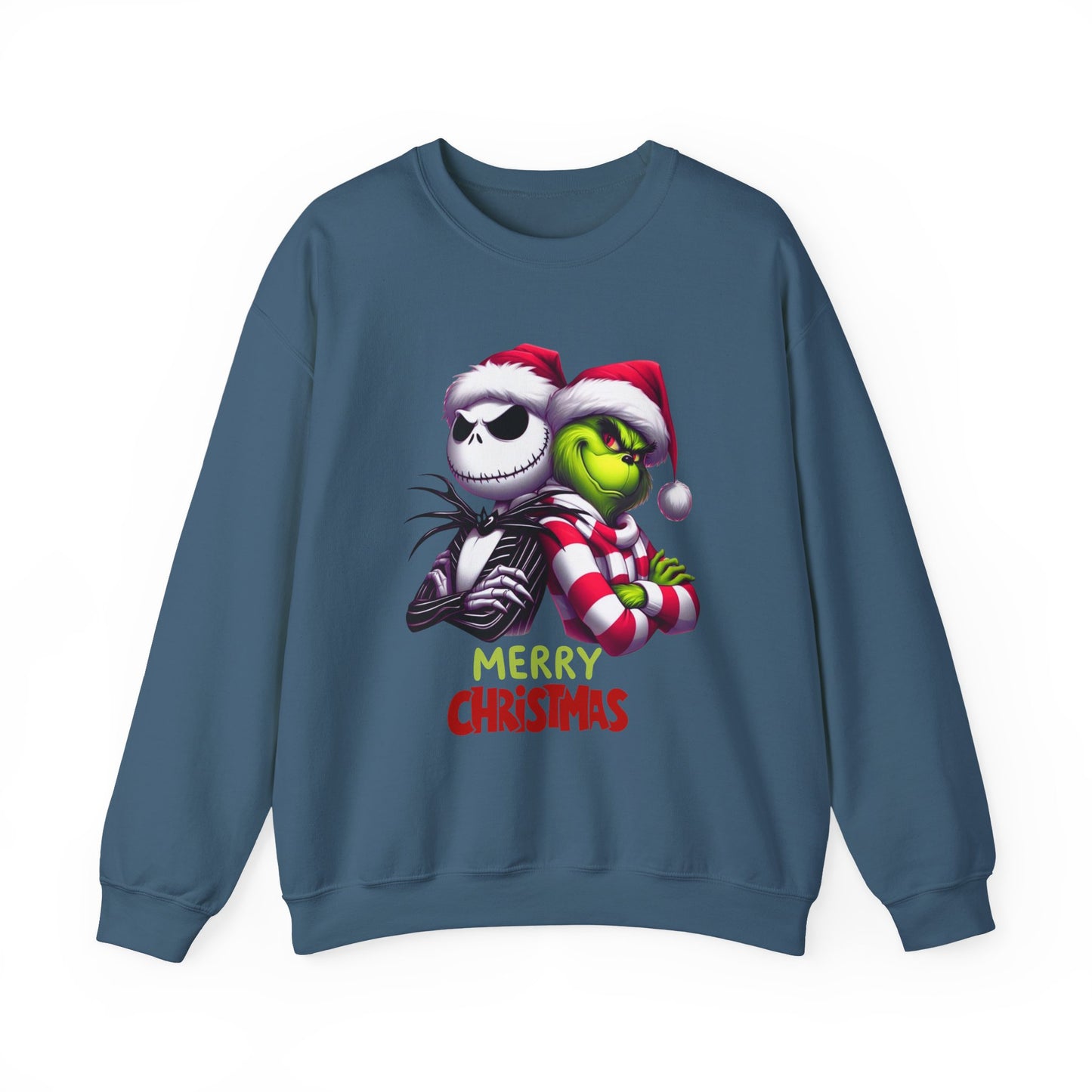 Merry Christmas Grinch Unisex Heavy Blend™ Crewneck Sweatshirt