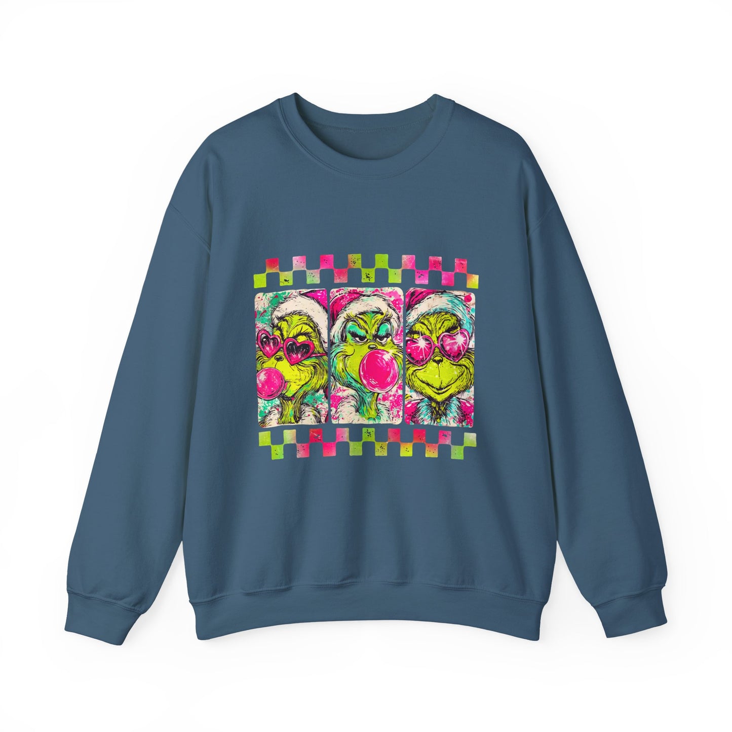Pop Grinch Unisex Heavy Blend™ Crewneck Sweatshirt