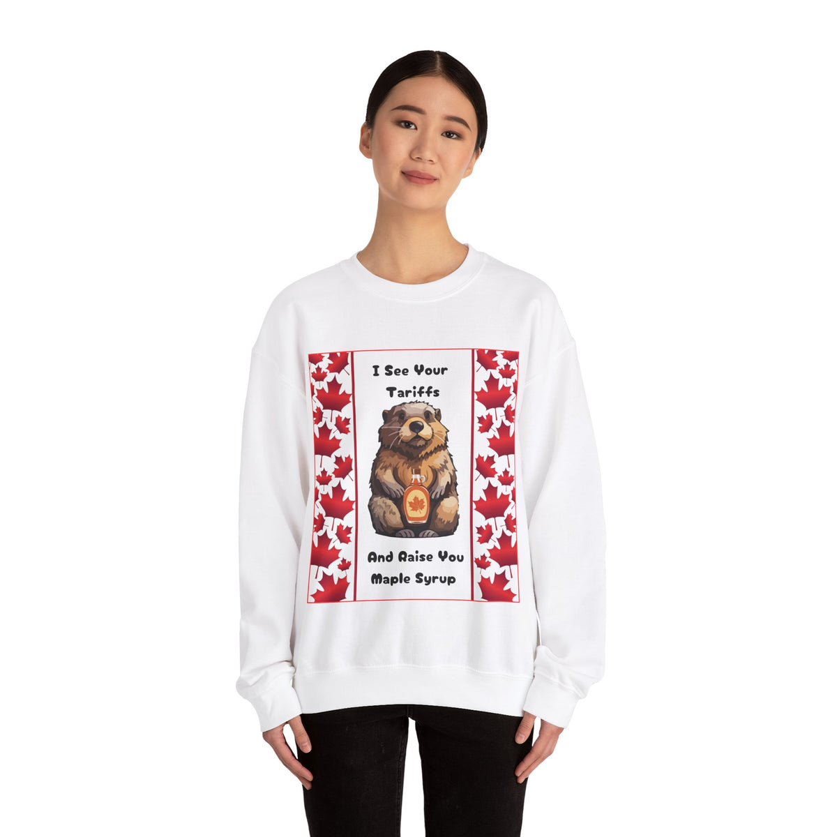 I See Your Tariffs Crewneck Sweatshirt