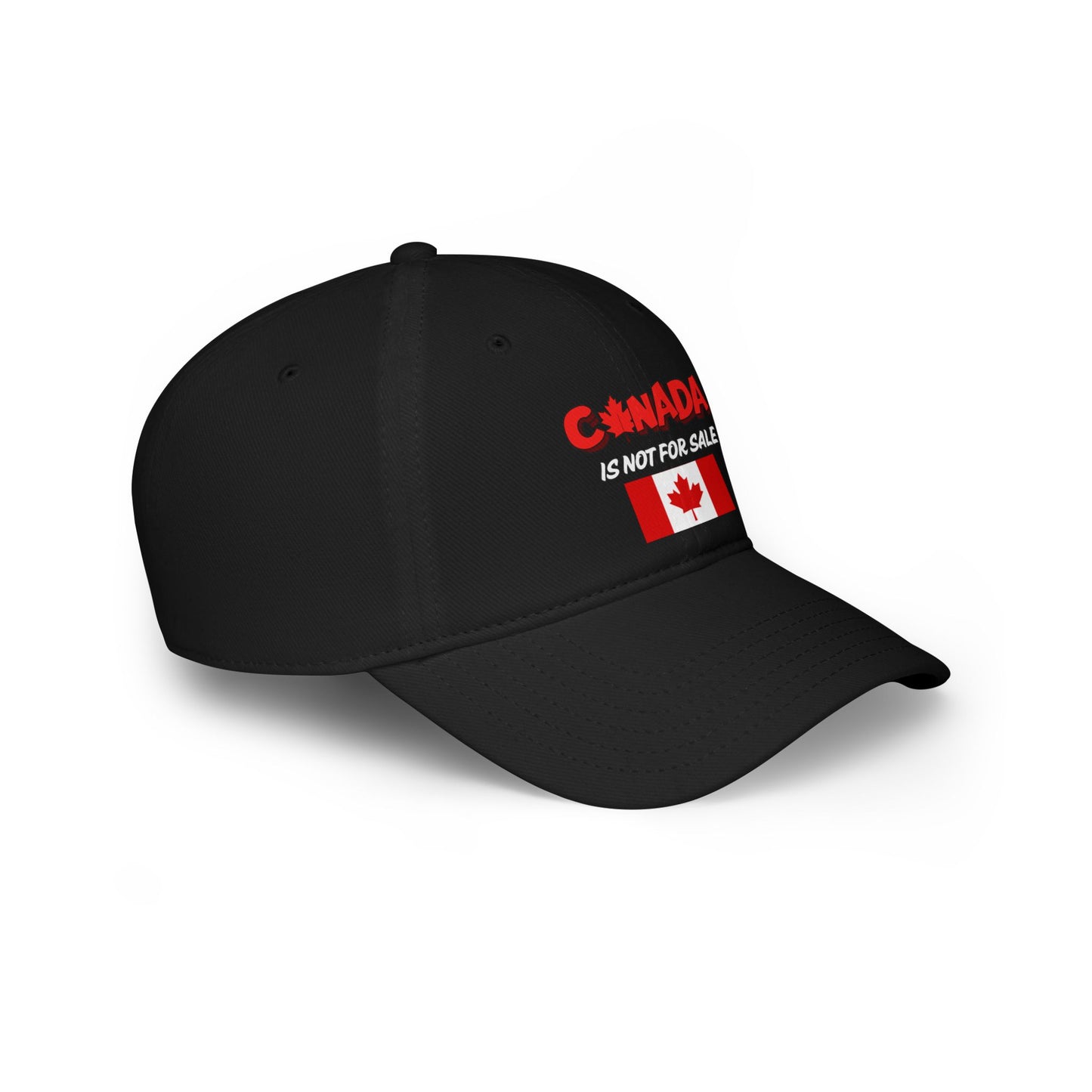 Flag Canada Is Not For Sale Low Profile Baseball Cap