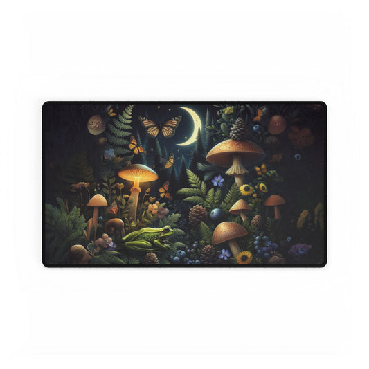 Mushrooms & Creatures Desk Mat