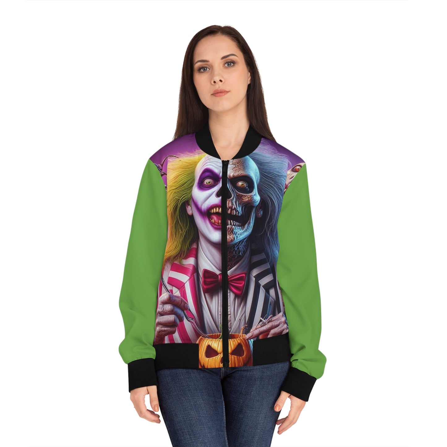 Split Women's Bomber Jacket