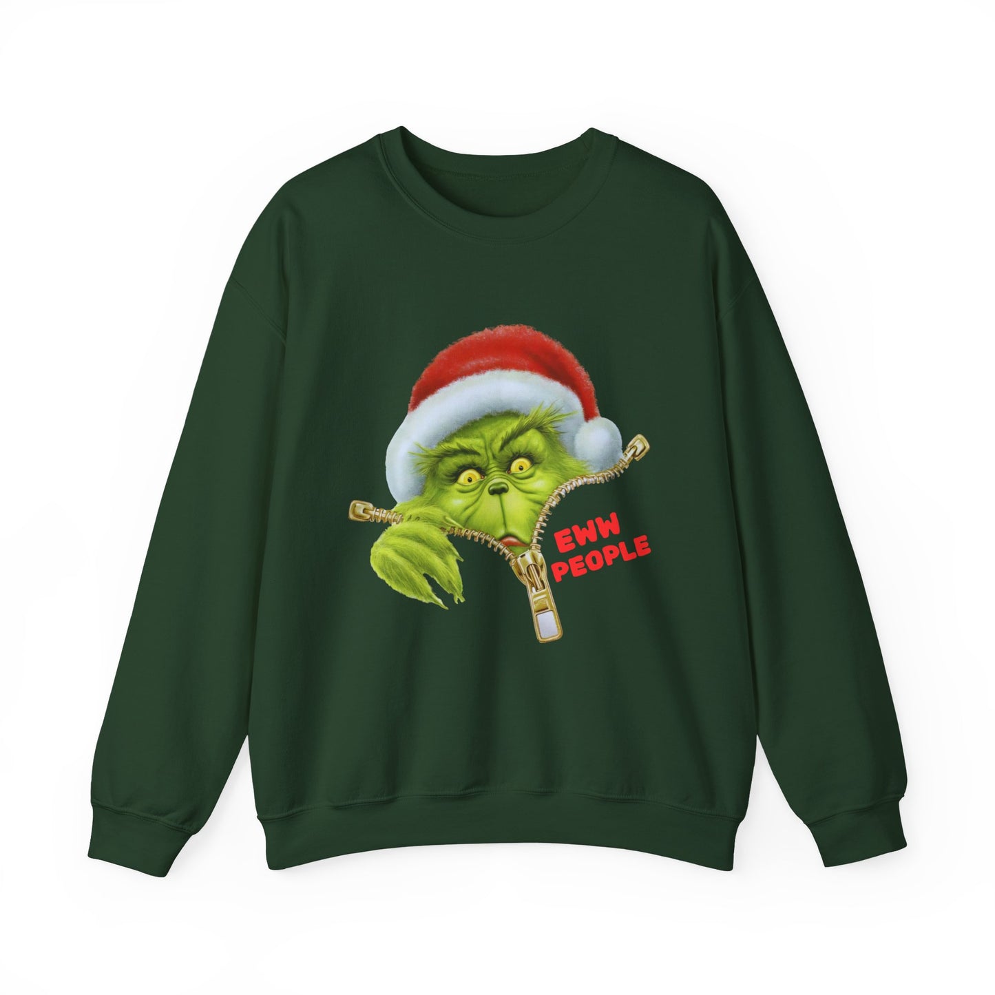 Eww People Grinch Unisex Heavy Blend™ Crewneck Sweatshirt