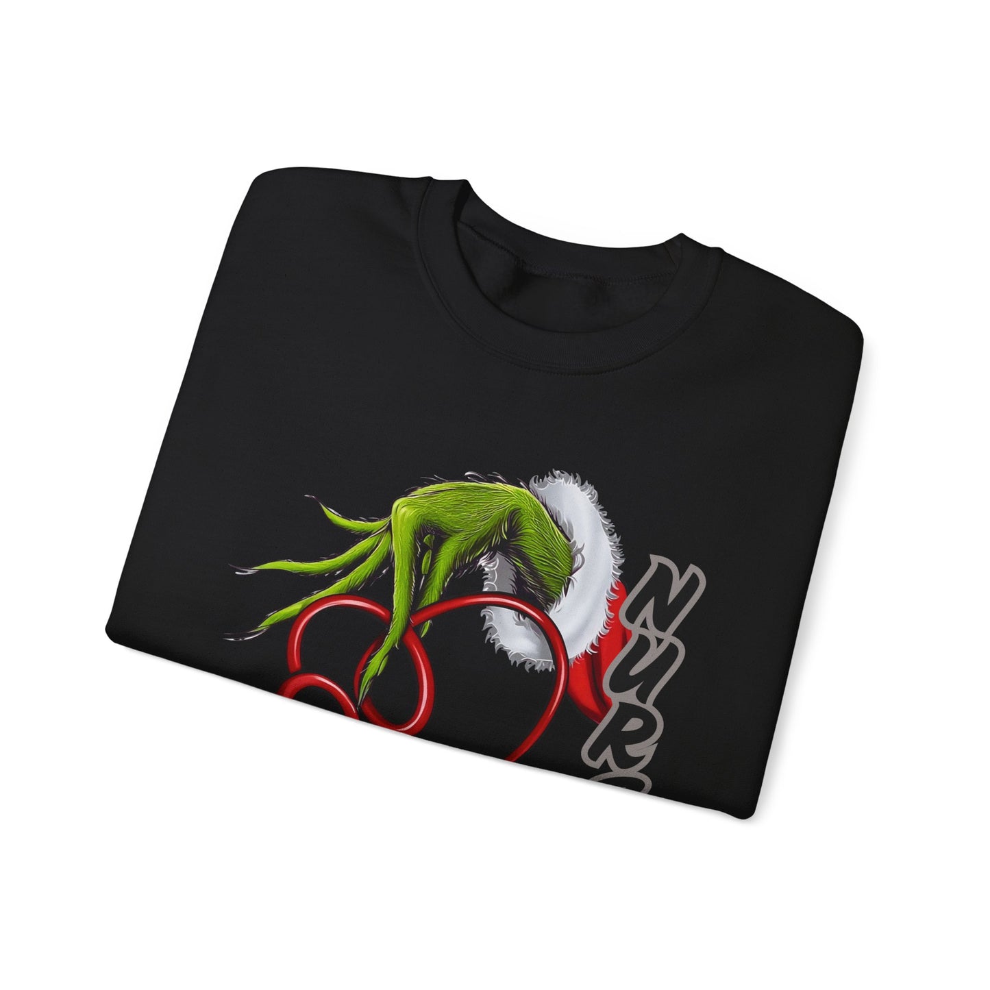 Stethoscope Nure Grinch Unisex Heavy Blend™ Crewneck Sweatshirt