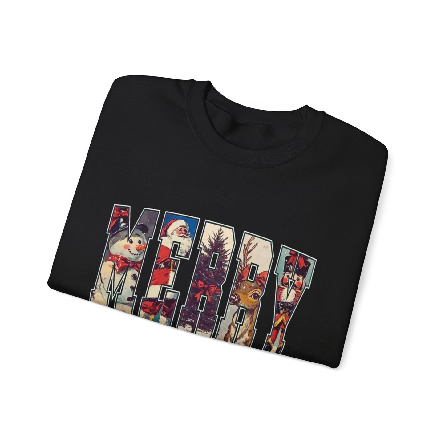 Merry Christmas Unisex Heavy Blend™ Crewneck Sweatshirt