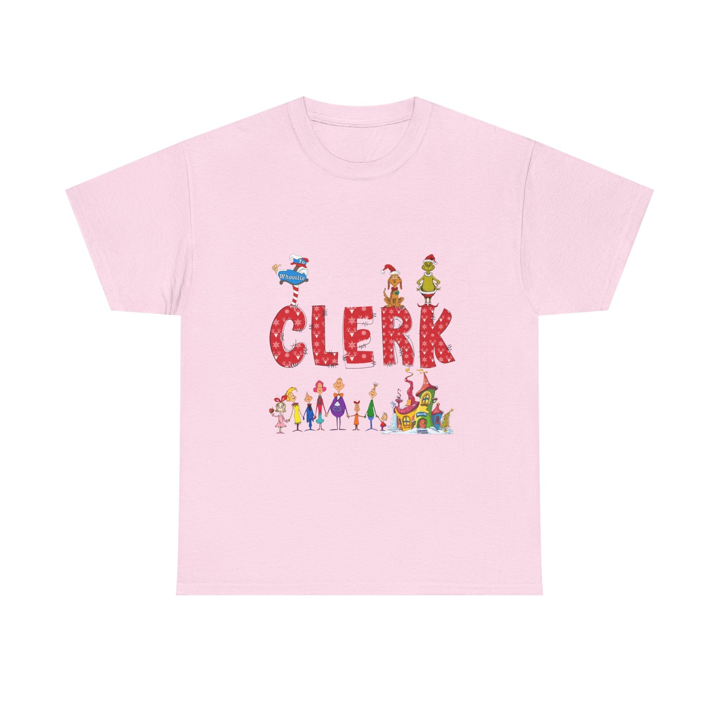 Clerk Grinch Unisex Heavy Cotton Tee
