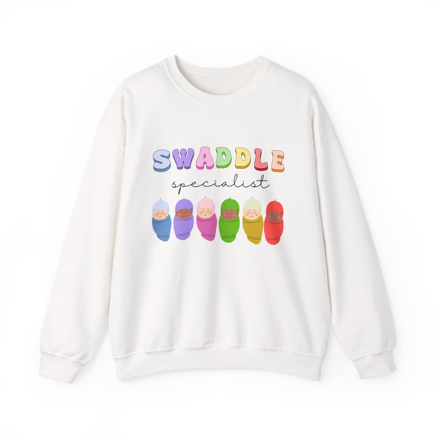 Swaddle Specialist  Unisex Heavy Blend™ Crewneck Sweatshirt
