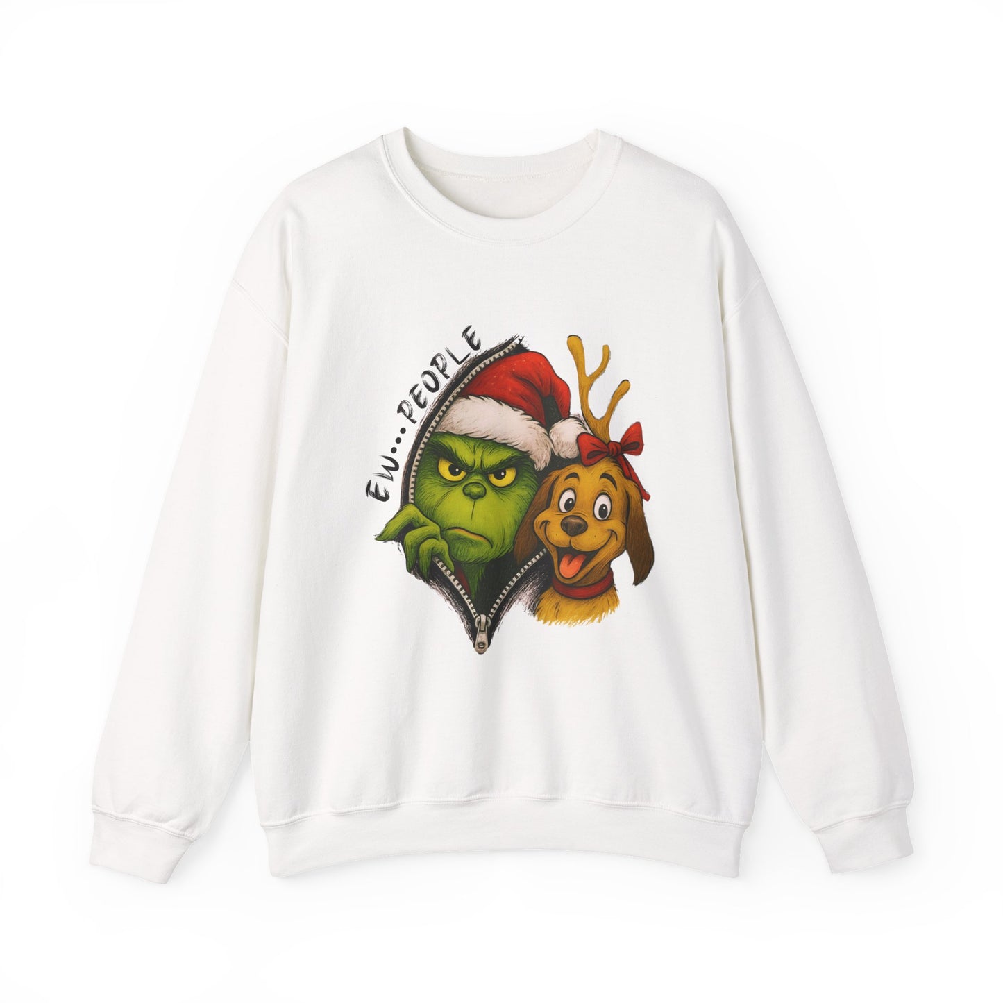 Ew... People Grinch Unisex Heavy Blend™ Crewneck Sweatshirt
