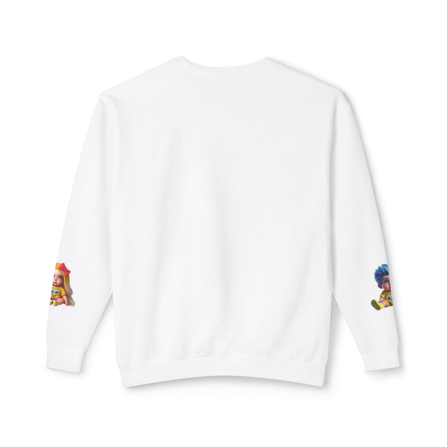 Mama SpongeBob Unisex Lightweight Crewneck Sweatshirt