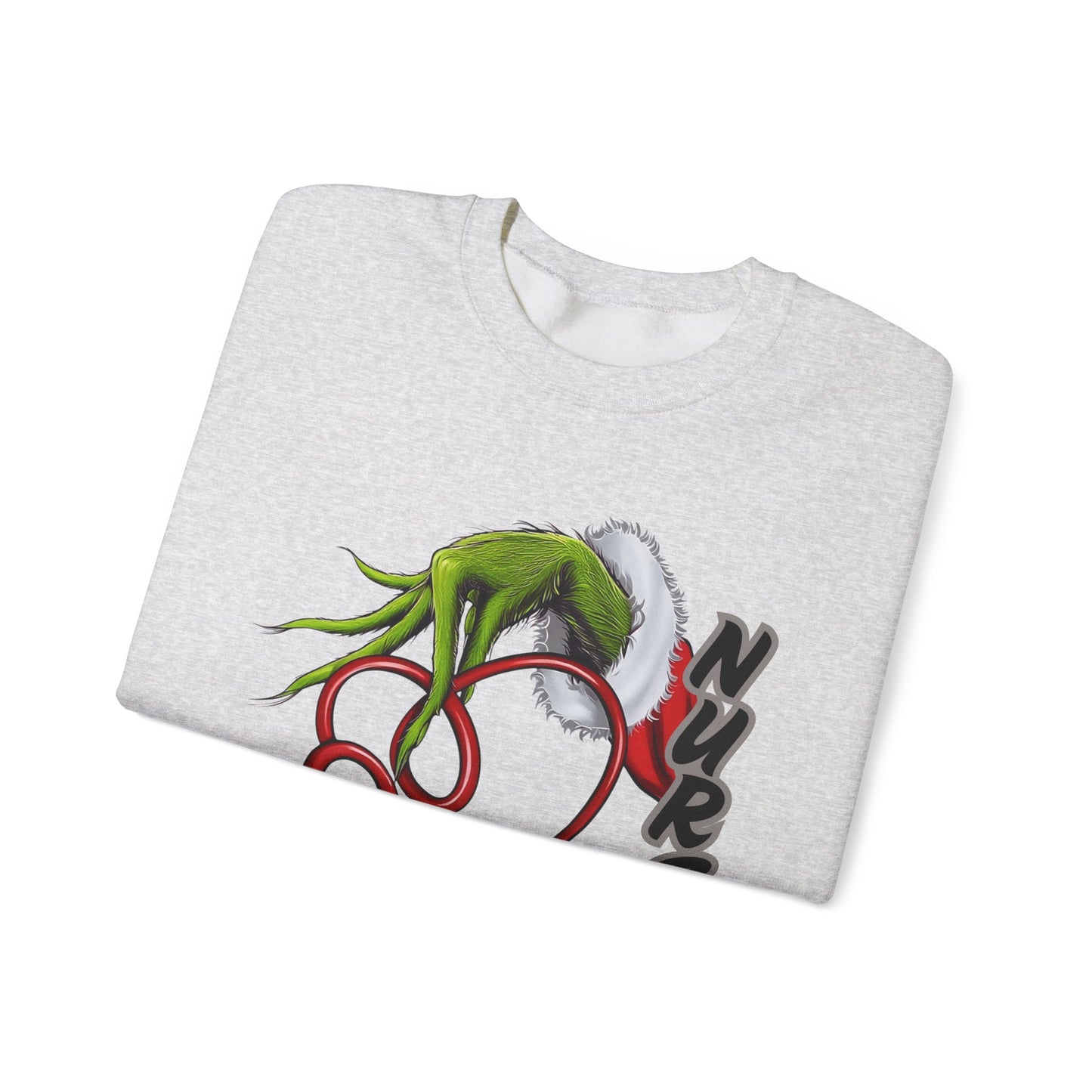 Stethoscope Nure Grinch Unisex Heavy Blend™ Crewneck Sweatshirt