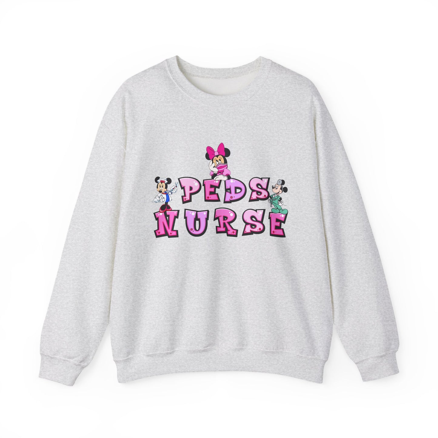 Peds Nurse Unisex Heavy Blend™ Crewneck Sweatshirt