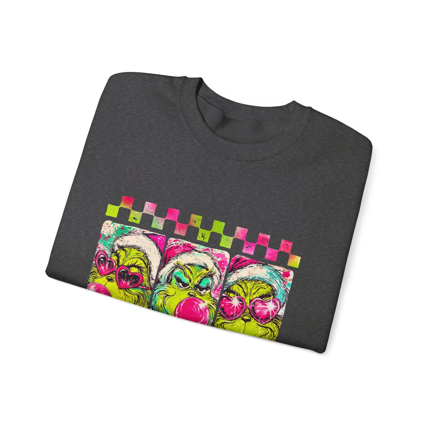 Pop Grinch Unisex Heavy Blend™ Crewneck Sweatshirt