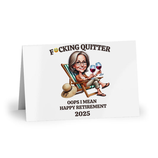 Retirement Blank Greeting Card