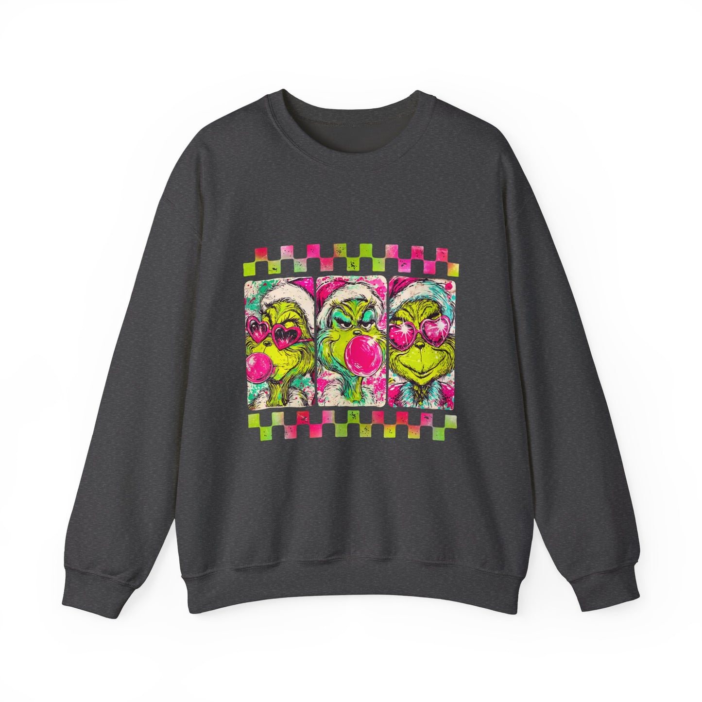 Pop Grinch Unisex Heavy Blend™ Crewneck Sweatshirt