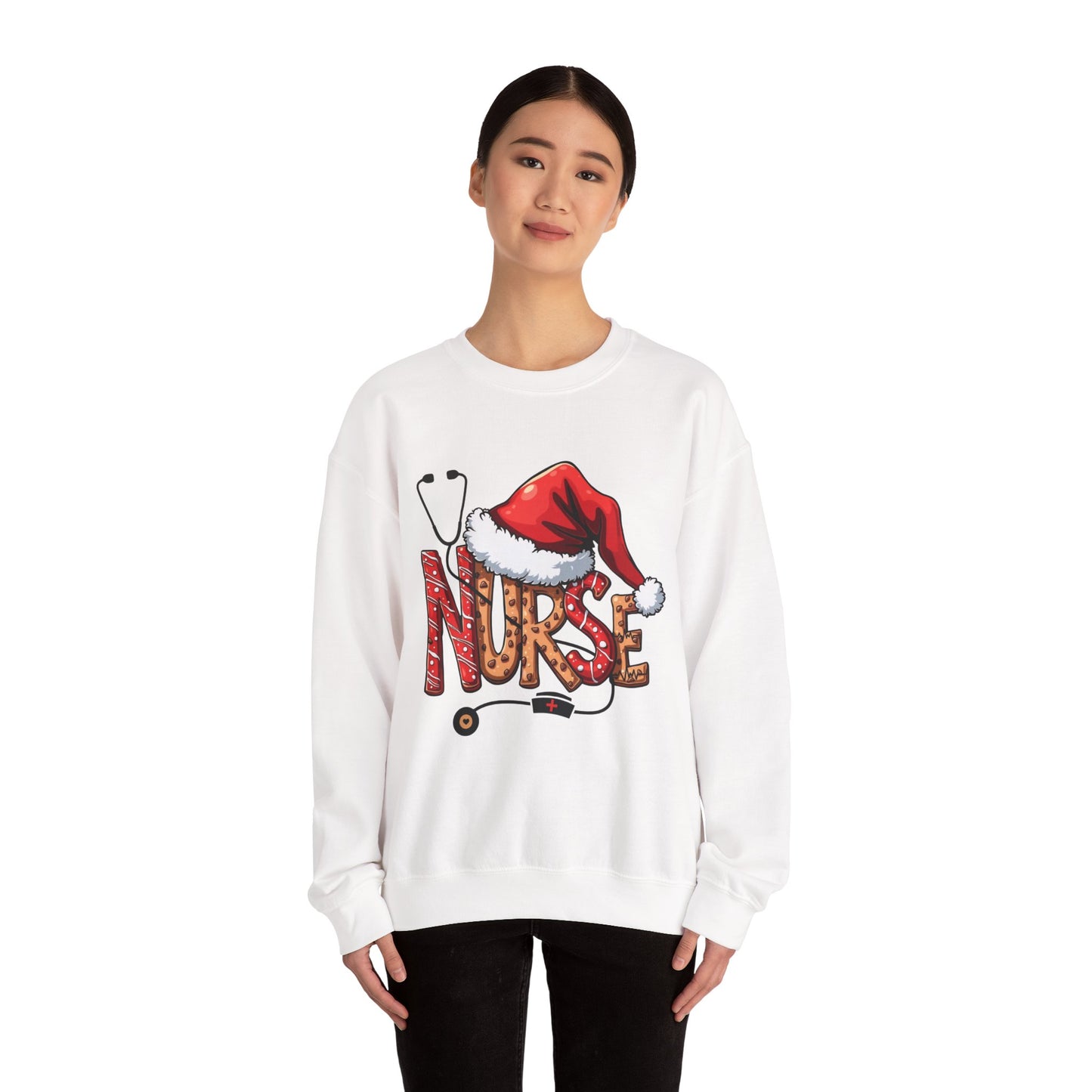 Santa Nurse Unisex Heavy Blend™ Crewneck Sweatshirt