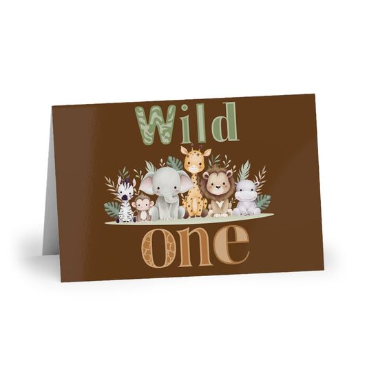 Wild One Blank Greeting Card