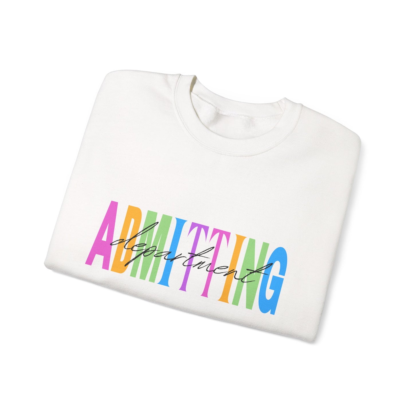 Admitting Department Unisex Heavy Blend™ Crewneck Sweatshirt