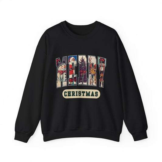 Merry Christmas Unisex Heavy Blend™ Crewneck Sweatshirt