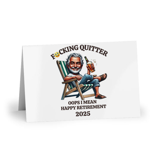 Retirement Blank Greeting Card