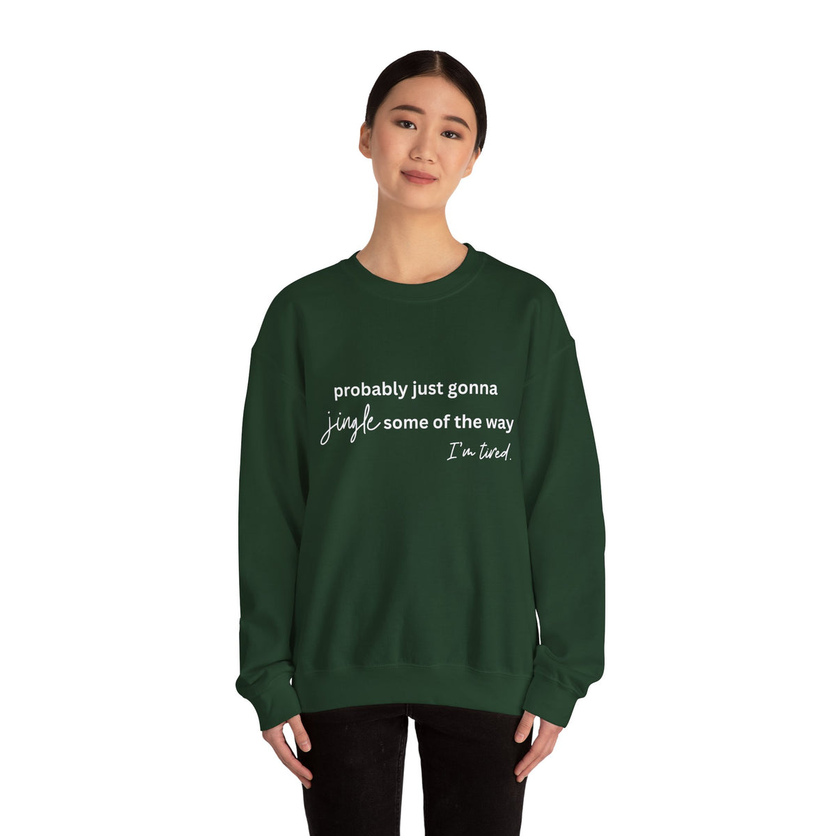I'm Tired Unisex Heavy Blend™ Crewneck Sweatshirt