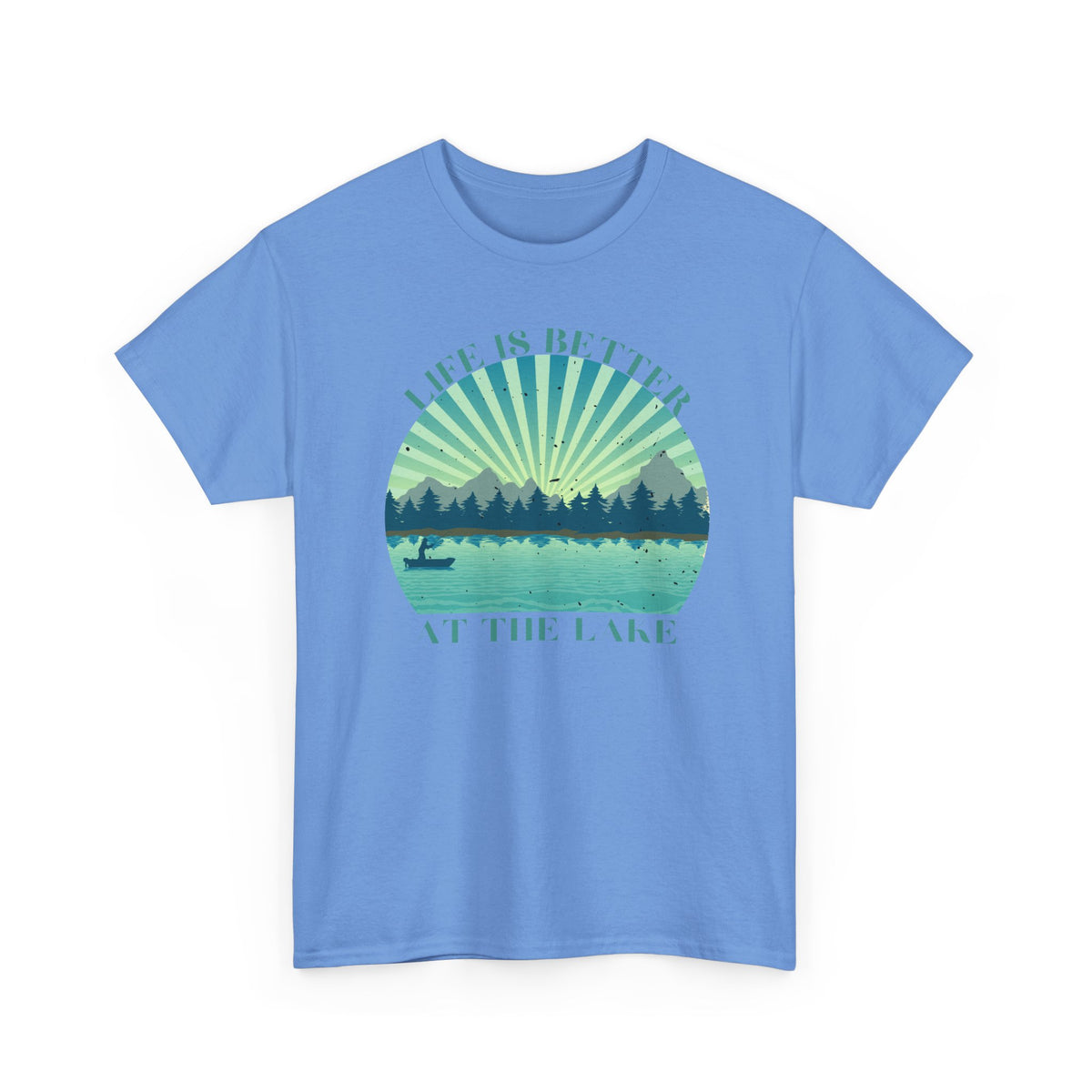 Life Is Better At The Lake Unisex Heavy Cotton Tee