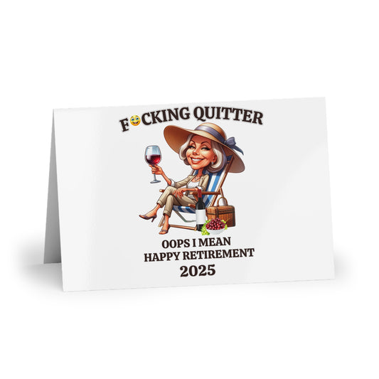 Retirement Blank Greeting Card