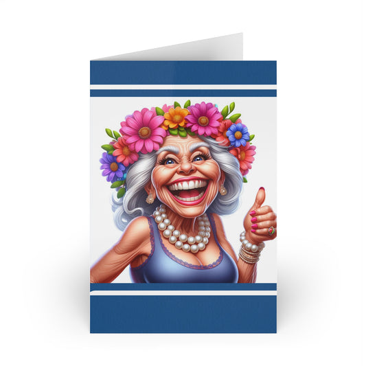 Thumbs Up Blank Greeting Card